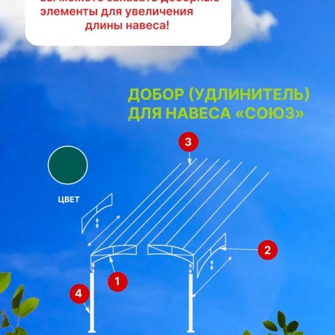 Навес «СОЮЗ»