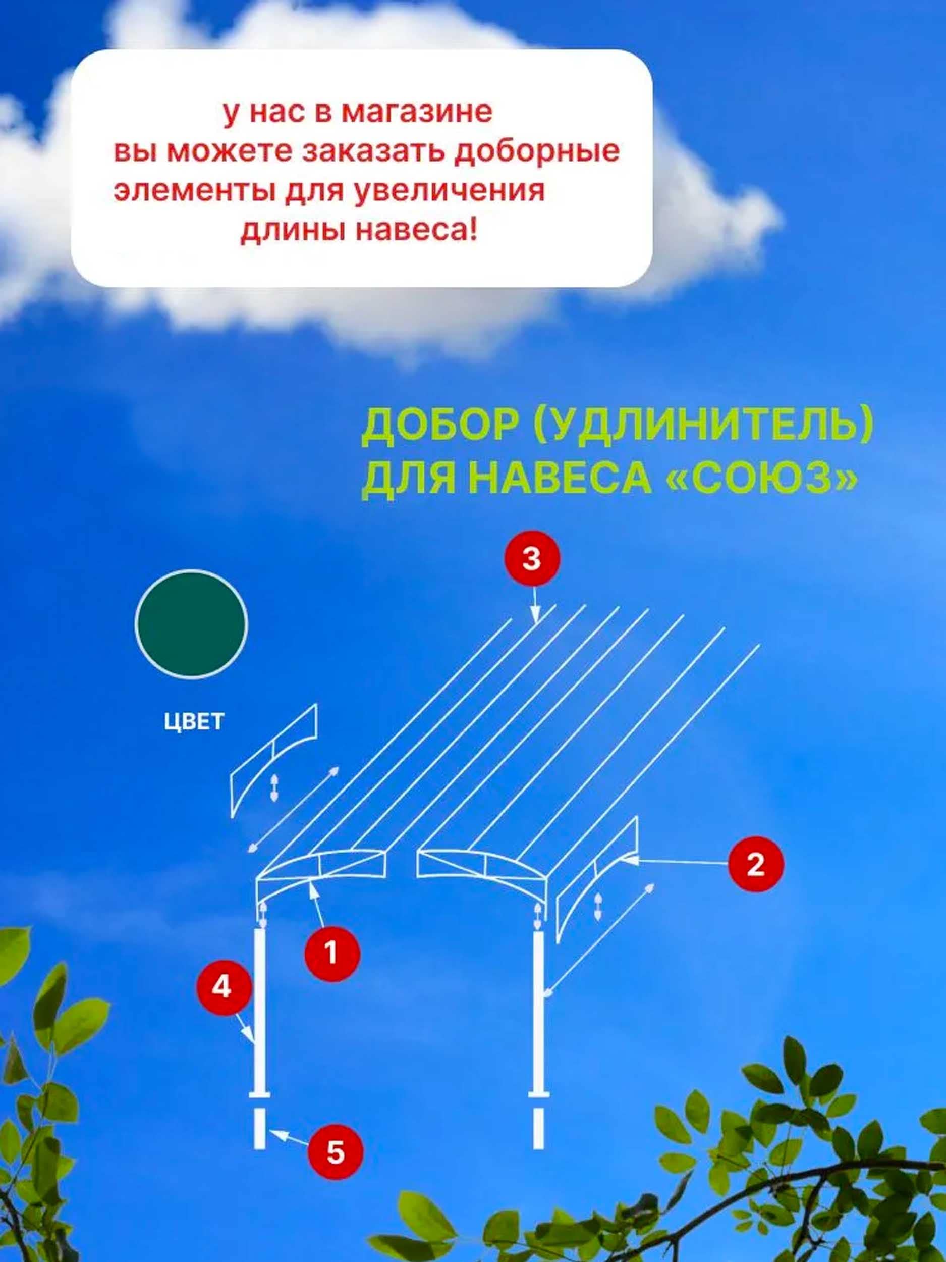 Навес «СОЮЗ»